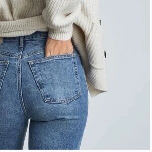 Everlane The Original Cheeky Organic Cotton Jean size 28 Crop